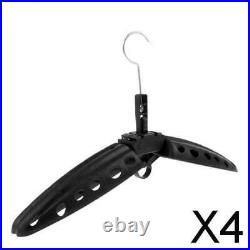 4X Universal Shoulder Saver BCD Wetsuit Drysuit Hanger Scuba Diving Gear Black