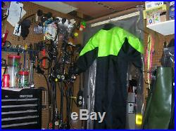 Andys Scuba Drysuit With New Rubber Seals Front Entry XL