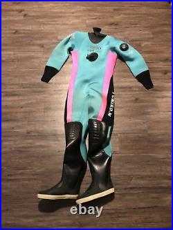 Apollo Drysuit Scuba Diving Boot Size 24 Wet Suit Dive Gear Rare Japan