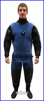 Aqua Lung Apeks Abyss Neoprene Drysuit Size SM/MD Scuba Gear Diving Equipment