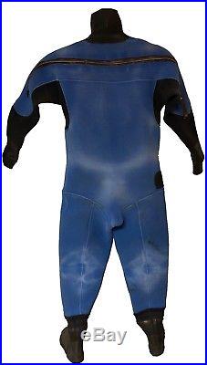 Aqua Lung Apeks Abyss Neoprene Drysuit Size SM/MD Scuba Gear Diving Equipment