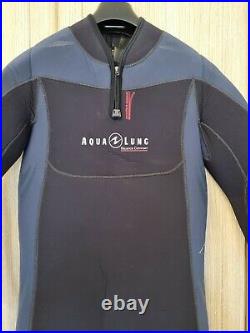 Aqua Lung Balance Comfort 5.5mm Neoprene Semi Dry Wet Suit Size ML