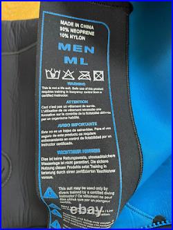 Aqua Lung Balance Comfort 5.5mm mens shorty wetsuit