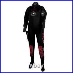 Aqua Lung Blizzard 4mm Womens Drysuit With Socks Small