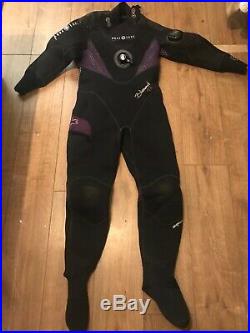 Aqua Lung Blizzard Pro Diving Dry Suit, Size ML, Hardly Used