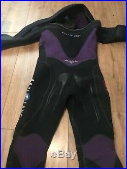 Aqua Lung Blizzard Pro Diving Dry Suit, Size ML, Hardly Used