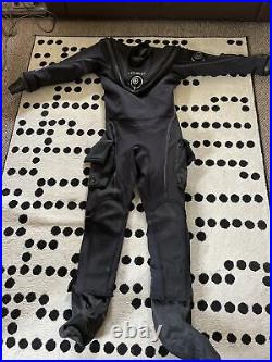 Aqua Lung Fusion Bullet Drysuit Lg/xl Great Condition See Photos