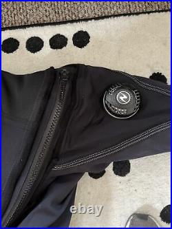 Aqua Lung Fusion Bullet Drysuit Lg/xl Great Condition + Under Suit