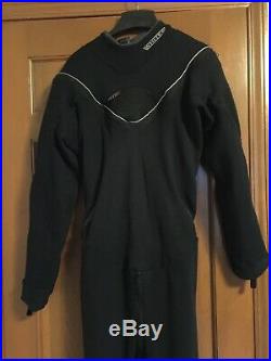 Aqua Lung Fusion Tech Drysuit with Boots and Thermal Undergarment L/XL