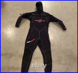 Aqua Lung Solafx 8/7mm Men's Wetsuit / Semi-Drysuit Size ML