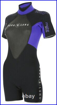 Aqua Lung Womens Mahe 3mm Shorty Wetsuit Size Choice