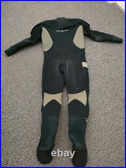 Aqualung Blizzard Pro Scuba Diving Drysuit Large Very Good Condition