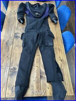 Aqualung Dry Core Fusion Air Drysuit, Fourth Element Dry Glove, Glove Liner