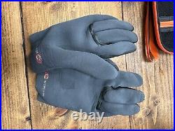 Aqualung Dry Core Fusion Air Drysuit, Fourth Element Dry Glove, Glove Liner