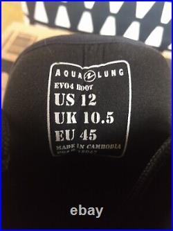 Aqualung EVO4 Drysuit boots UK 10.5 US 12