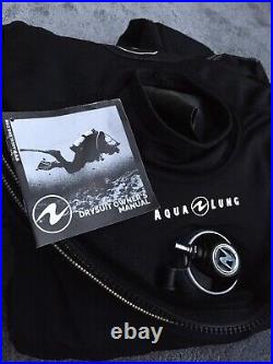 Aqualung Fusion Bullet Diving Drysuit L/XL, Complete with Fusion Undersuit- NEW