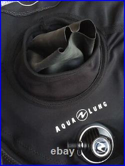 Aqualung Fusion Bullet Diving Drysuit L/XL, Complete with Fusion Undersuit- NEW