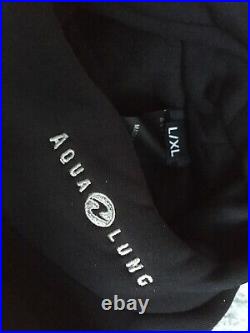 Aqualung Fusion Bullet Diving Drysuit L/XL, Complete with Fusion Undersuit- NEW