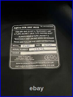 Aquatek X480 Scuba diving Drysuit NEW Free delivery (Large/Long)