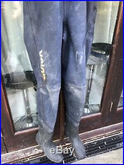 Aquion Titanium Scuba Diving Dry Suit Mens Large Size