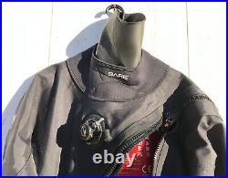 BARE Expedition HD2 Tech Dry Suit Large CM5041-3 Scuba Diving Drysuit