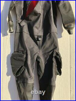 BARE Expedition HD2 Tech Dry Suit Large CM5041-3 Scuba Diving Drysuit