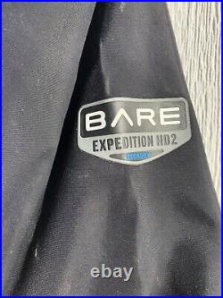 BARE Expedition HD2 Tech Dry XL Suit CM5044-3 Scuba Diving Drysuit