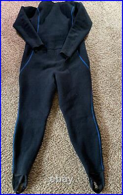 BARE SB System Mid Layer Full Scuba Dry suit Soft Breathable Fleece Size