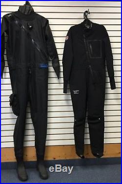 BRAND NEW DUI Yukon Scuba Drysuit with Flex 190 Thermals Size X-Large