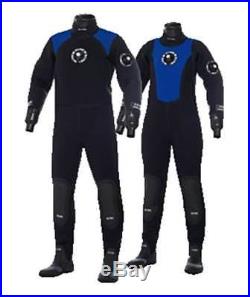 Bare CD 4 PRO Dry Dry Suit Scuba Diving Gear Cold Water Equipment Size MLS