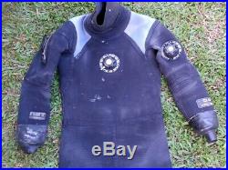 Bare D6 NST Pro Drysuit Commercial Scuba Diving Dive Dry Suit Neoprene
