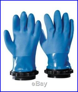 Bare Drysuit Dry Scuba Diving Gloves with Docking Rings & Thermal Liner Medium