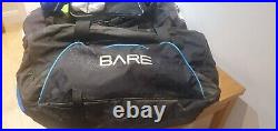 Bare SCUBA Diving dry suit with dry glove system