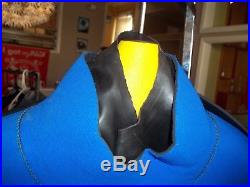 Bare Supra Dry 7mm Neoprene Drysuit Size XL for Scuba Diving