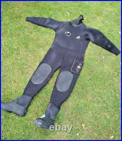 Beaver diving drysuit LARGE scuba dry suit