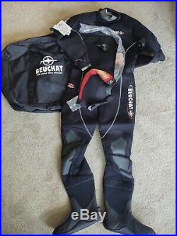 Beuchat Iceberg SCUBA DRYSUIT with hood in size Men's Large