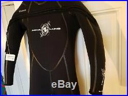 Brand NEW Aqua Lung SolAfx Semi Dry Wet Suit Wetsuit 8mm 8mm Men Mens S Small
