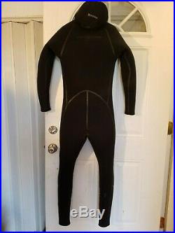 Brand NEW Aqua Lung SolAfx Semi Dry Wet Suit Wetsuit 8mm 8mm Men Mens S Small
