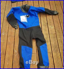 Brand New Aquatek / Apeks Scuba diving dry suit