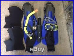 Complete Scuba Diving Kit and Dry Suit