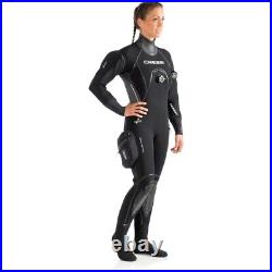 Cressi Desert Neoprene 4mm Scuba Dive Drysuit for Ladies