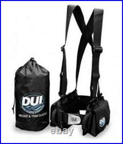 DUI Classic Weight Belt Harness for Drysuit Scuba Diving Dry Suit