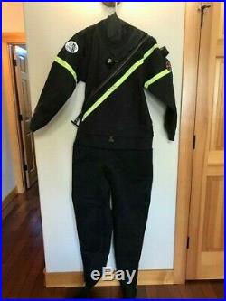 DUI FLX 50/50 custom SCUBA diving dive drysuit, women's medium