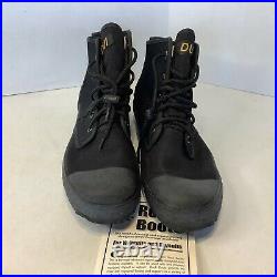 DUI Scuba Diving Rock Boots for Drysuits and Wetsuits Size 11 Black