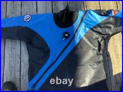 DUI Scuba Drysuit TLS 350 Unlimited International withManual Hose & Carrying Bag