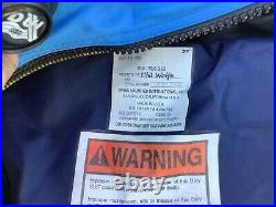 DUI Scuba Drysuit TLS 350 Unlimited International withManual Hose & Carrying Bag