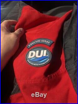 DUI TLS DRYSUIT XXL WITH POCKETS AND ZIP SEAL SYSTEM SCUBA Includes Manual