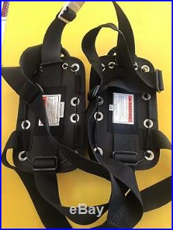 DUI Weight&Trim System Harness Scuba Diving Large For Dry Suite