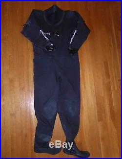 Dacor Dry Suit Scuba bundle, DUI WB2 weight harness, fleece and dry gloves