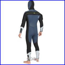 Decathlon Mens Diving Semi Dry Wetsuit 7 Mm Neoprene Scuba Diving Suit SUBEA